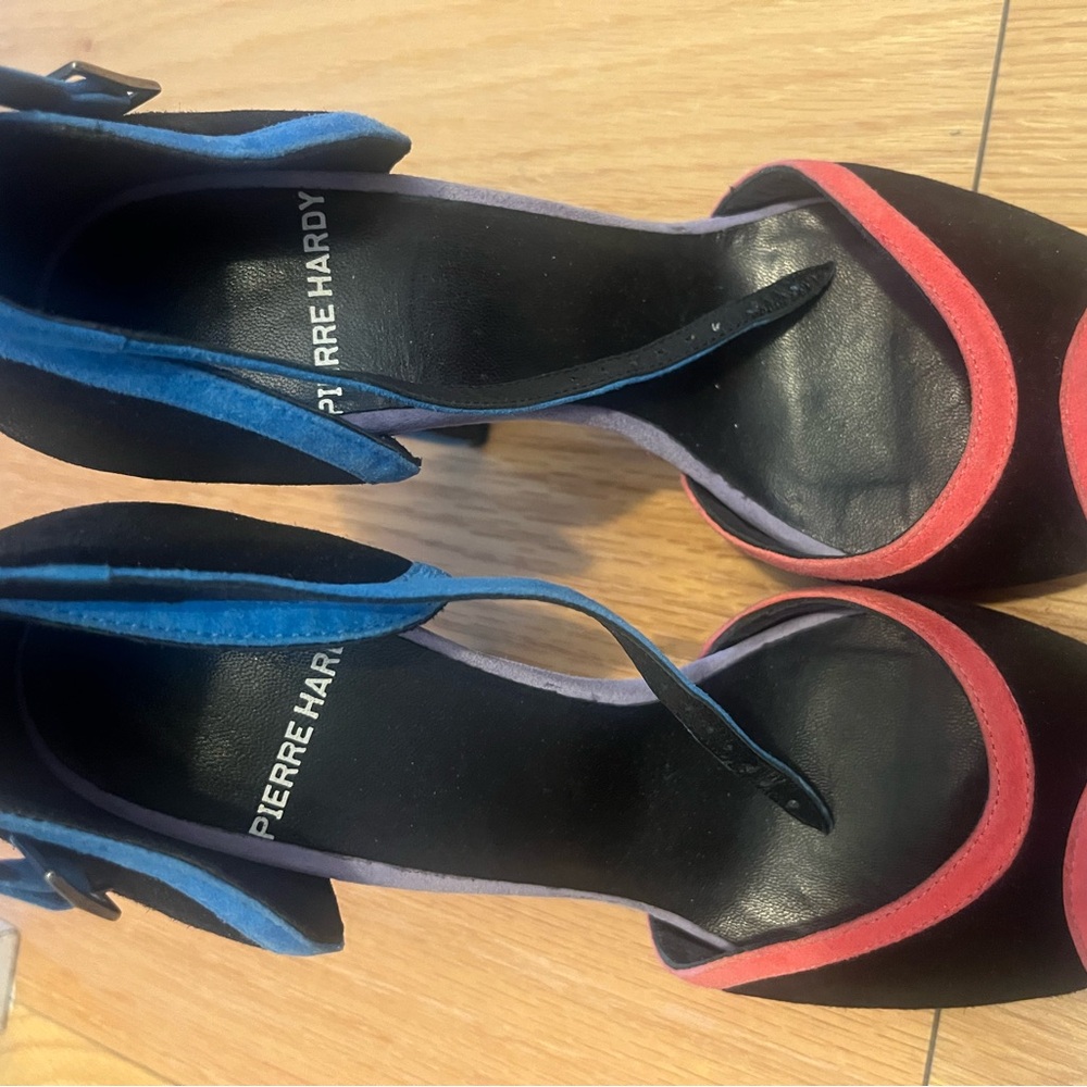 Pierre Hardy Women's Black and Red Heels